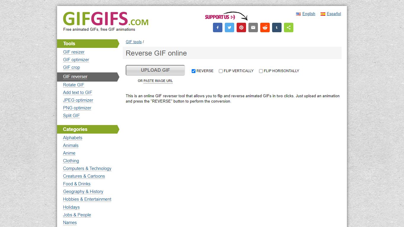 Reverse animated GIF | GIFGIFs