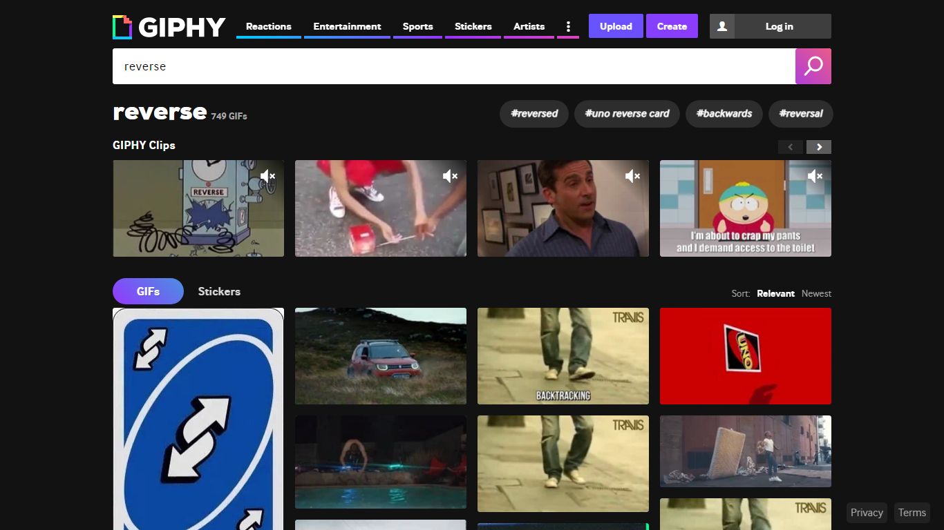 Reverse GIFs - Find & Share on GIPHY
